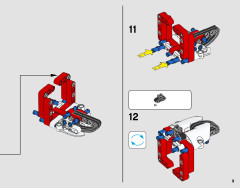 LEGO 42092 instructions page 9 – build guide