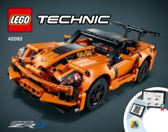 LEGO 42093 instructions page 1 – build guide