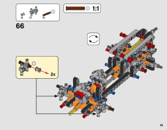 LEGO 42093 instructions page 43 – build guide