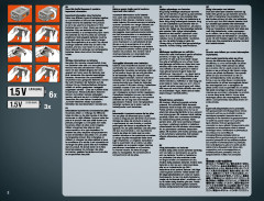LEGO 42095 instructions page 2 – build guide