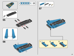 LEGO 42095 instructions page 45 – build guide
