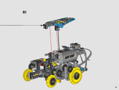 LEGO 42095 instructions page 47 – build guide