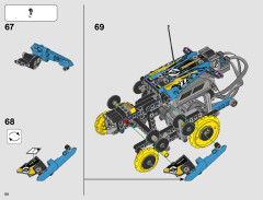 LEGO 42095 instructions page 50 – build guide