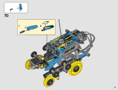 LEGO 42095 instructions page 51 – build guide