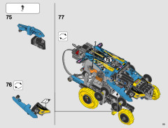 LEGO 42095 instructions page 53 – build guide