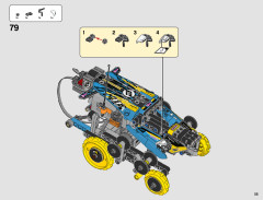 LEGO 42095 instructions page 55 – build guide