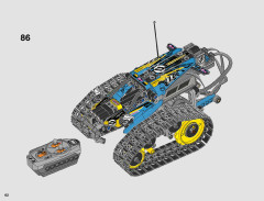 LEGO 42095 instructions page 62 – build guide