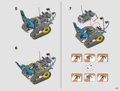 LEGO 42095 instructions page 65 – build guide