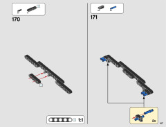 LEGO 42096 instructions page 107 – build guide
