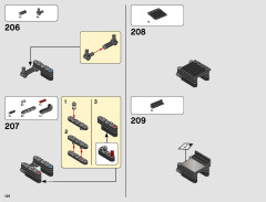 LEGO 42096 instructions page 126 – build guide