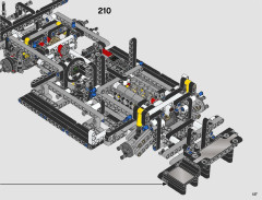 LEGO 42096 instructions page 127 – build guide