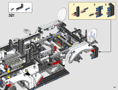 LEGO 42096 instructions page 187 – build guide