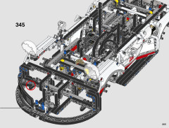 LEGO 42096 instructions page 203 – build guide