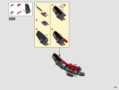 LEGO 42096 instructions page 209 – build guide
