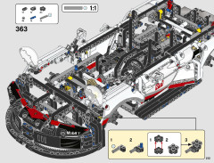 LEGO 42096 instructions page 213 – build guide