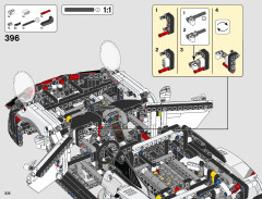 LEGO 42096 instructions page 232 – build guide