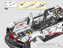 LEGO 42096 instructions page 239 – build guide