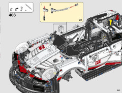 LEGO 42096 instructions page 243 – build guide