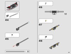 LEGO 42096 instructions page 247 – build guide
