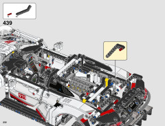 LEGO 42096 instructions page 256 – build guide