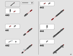 LEGO 42096 instructions page 257 – build guide