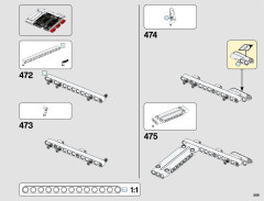 LEGO 42096 instructions page 269 – build guide