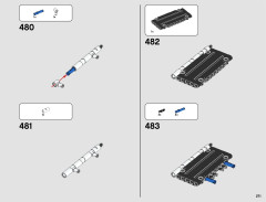 LEGO 42096 instructions page 271 – build guide
