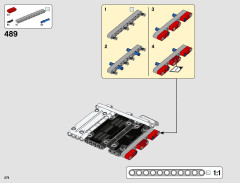 LEGO 42096 instructions page 274 – build guide