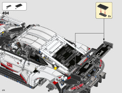 LEGO 42096 instructions page 278 – build guide