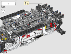 LEGO 42096 instructions page 284 – build guide