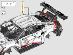 LEGO 42096 instructions page 286 – build guide