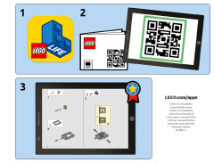 LEGO 42096 instructions page 3 – build guide