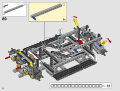 LEGO 42096 instructions page 54 – build guide