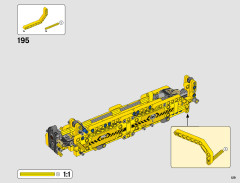 LEGO 42097 instructions page 129 – build guide