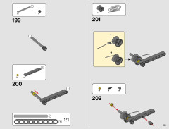 LEGO 42097 instructions page 133 – build guide