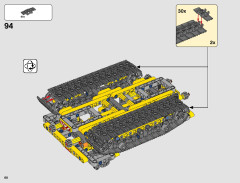 LEGO 42097 instructions page 68 – build guide