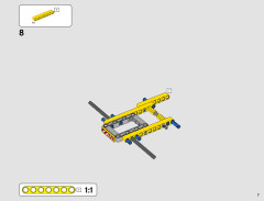 LEGO 42097 instructions page 7 – build guide