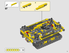 LEGO 42097 instructions page 71 – build guide
