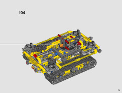 LEGO 42097 instructions page 73 – build guide