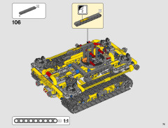 LEGO 42097 instructions page 75 – build guide