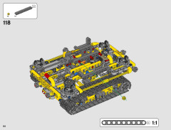 LEGO 42097 instructions page 84 – build guide