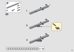 LEGO 42098 instructions page 113 – build guide