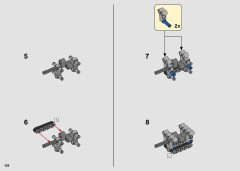 LEGO 42098 instructions page 128 – build guide