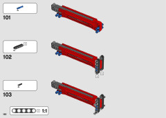 LEGO 42098 instructions page 166 – build guide