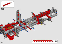 LEGO 42098 instructions page 180 – build guide