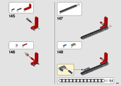 LEGO 42098 instructions page 203 – build guide