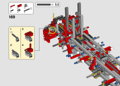 LEGO 42098 instructions page 221 – build guide