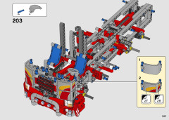 LEGO 42098 instructions page 243 – build guide
