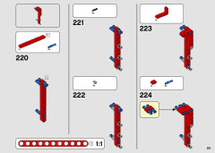 LEGO 42098 instructions page 251 – build guide