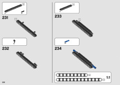 LEGO 42098 instructions page 256 – build guide